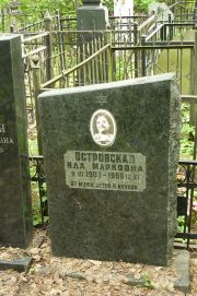 Островская Ида Марковна, Москва, Востряковское кладбище